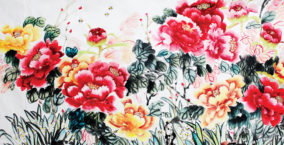 雅安地震災(zāi)區(qū)孩子們的畫作