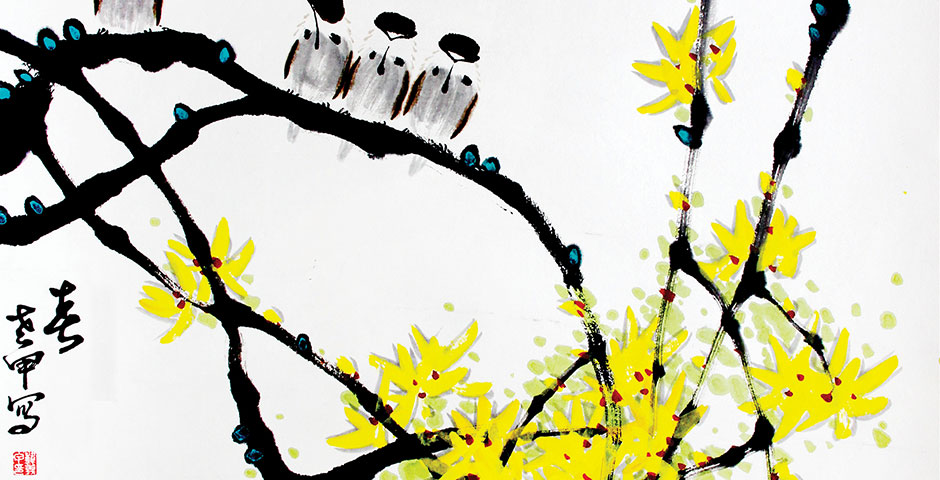 雅安地震災(zāi)區(qū)孩子們的畫作