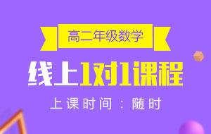 高二年級(jí)數(shù)學(xué)線上1對(duì)1課程