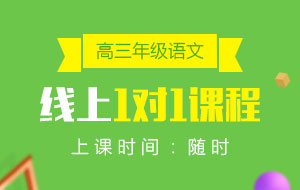 高三年級(jí)語(yǔ)文線上1對(duì)1課程