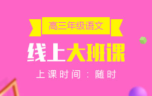 高三年級(jí)語(yǔ)文線上10人大班課