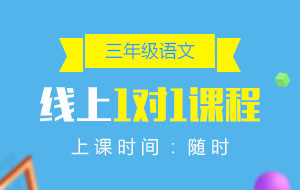 三年級(jí)語(yǔ)文線上1對(duì)1課程